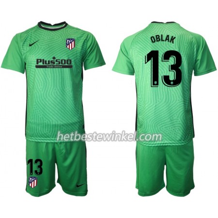 Atlético Madrid Jan Oblak 13 Doelman Tenue M001 2020/21 - SS (+ Korte broeken)